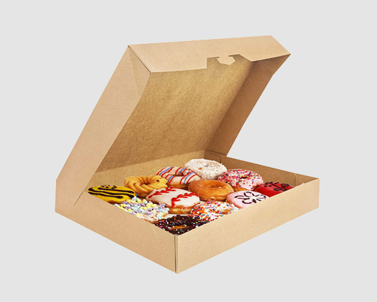 Custom Kraft Paper Donut Box