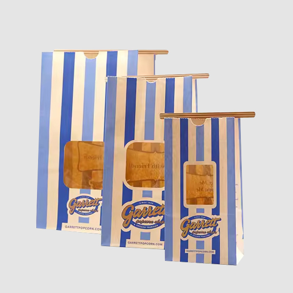 Food Safe Popcorn Greaseproof Paper Bags