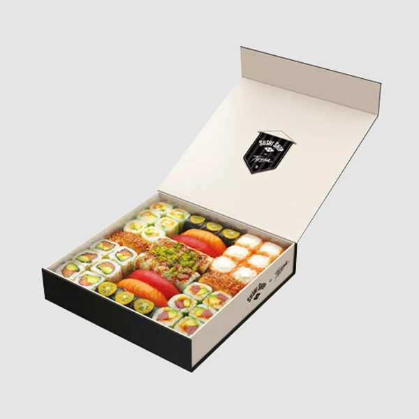 Sushi Takeaway Magnetic Rigid Box Supplier