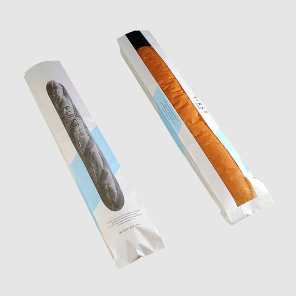 White Kraft Baguette Packaging Bag Supplier