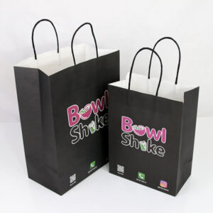 Custom Print Kraft Paper Bag