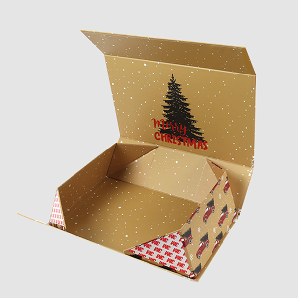 Custom Print Holiday Foldable Gift Box