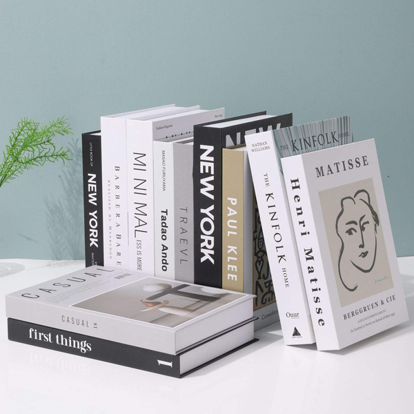 Custom Branded Faux Book Storage Boxes