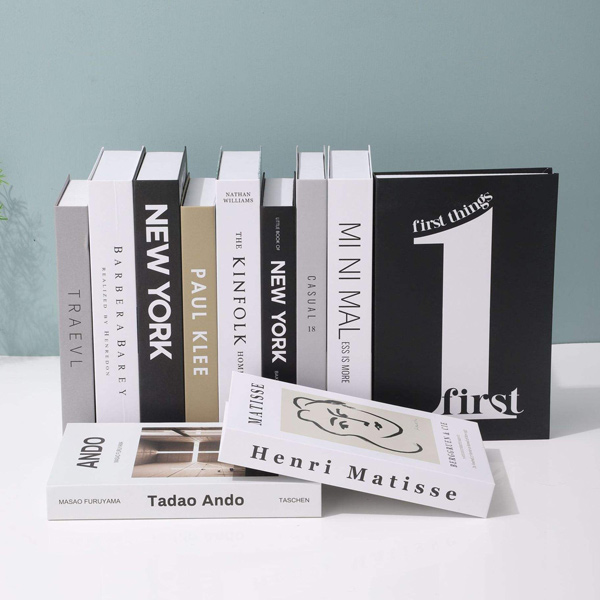 Home Decor Fake Book Boxes