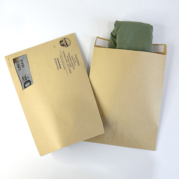 Kraft Paper Envelope with Window